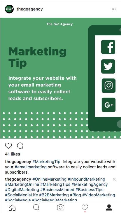 Instagram Marketing Company | Instagram Marketing Services | The Go! Agency