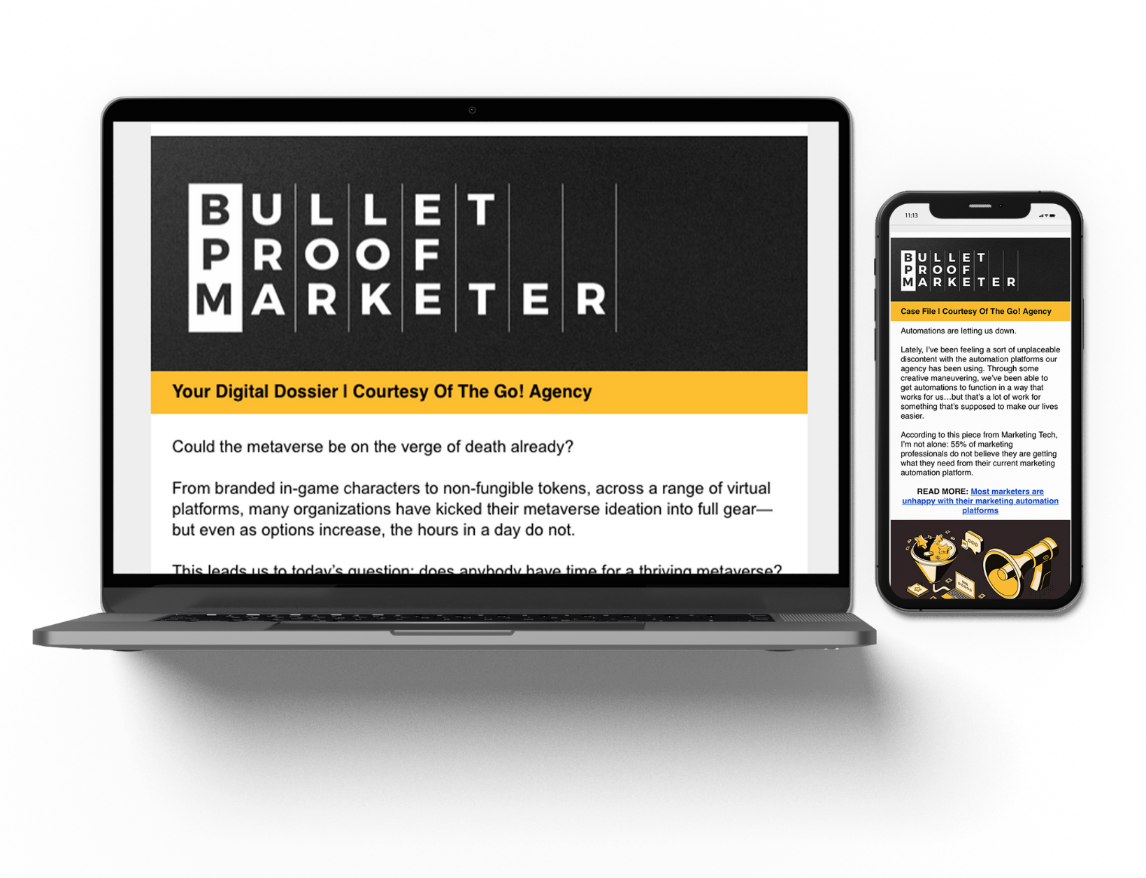 Bulletproof Marketer